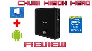 CHUWI HiBox Mini PC Android 5.1 & Window 10 REVIEW - 4GB RAM, Intel X5-Z8350