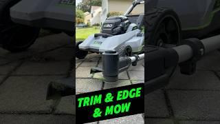 3-in-1 TRIM EDGE and MOW simultaneously - Trimyxs & EGO
