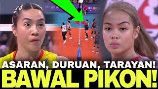 BAWAL ang PIKON! Asaran, Duruan, Tarayan! STOP SWAG! STAREDOWN! |  PVL Invitatiional 2023