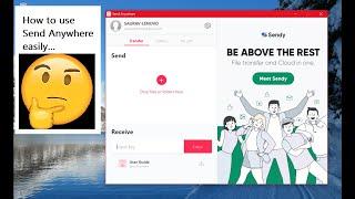 How to use Send Anywhere | Tech Videos | Saurav's Channel