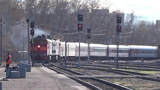 A Train Arriving into Komsomolsk na Amure 00015