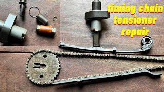 how to bike tensioner working | timing chain tensioner adjustment | timing chain tensioner