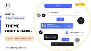 Professional Setup of a Theme in Flutter | Light and Dark theme Flutter