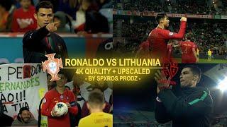 Ronaldo VS Lithuania In 4K + Upscaled - Spxros.prodz -