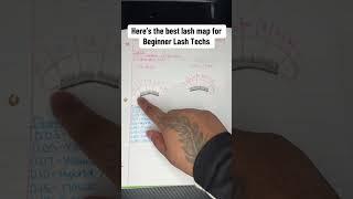 Here’s the Best Lash Map For Beginner Lash Techs #lashtechs #beginnerlashtech #lashmap #lashmapping