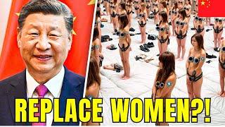 Female Robots in Mass Production in China: They will replace Real Women?!