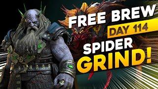 SPIDER GRIND FOR BROGNI! | DAY 114 F2P | RAID SHADOW LEGENDS