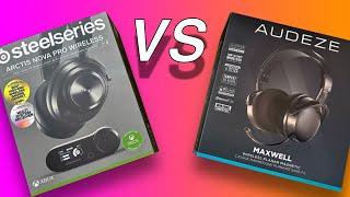 Audeze Maxwell VS SteelSeries Nova Pro Wireless, WHO WINS?