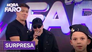 MC Arthur participa de falso concurso de sósias para conhecer MC Daniel