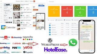 How to Create a Professional Hotel or Tour Booking Website with WordPress,WhatsApp& iCal synchronize