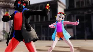 [MMD+Undertale]Childish War