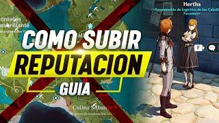 ¡NO COMETAS el MISMO ERROR que YO subiendo REPUTACIÓN! - Guía Sistema de Reputación - Genshin Impact