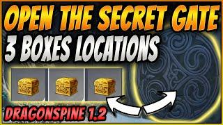 FIND & OPEN THE SECRET DRAGONSPINE DOOR | Lux Chest + Tablet | ALL 3 Box Locations | Genshin Impact