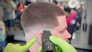 CLEANEST mid fade POV TUTORIAL - T45FX Clipper & Trimmer Set