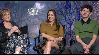 "#WitchFall that's what we want!" -Aubrey Plaza, AGATHA ALL ALONG Interview! Patti LuPone, Joe Locke