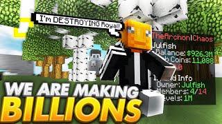 We are making BILLIONS using this method.. (R0yalMC is done!) | Minecraft Skyblock | TheArchon [2]