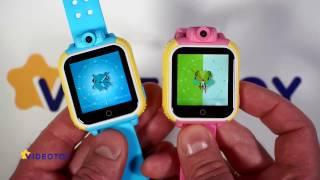 Детские GPS часы с камерой Smart Baby Watch Q75 GW1000 - видео обзор - GPS трекер для детей tracker