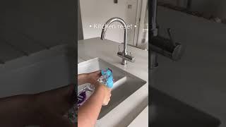 Kitchen reset - speed clean with me 