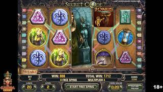 Secret Code Slot Machine Game Bonus & Free Spins - NetEnt Slots