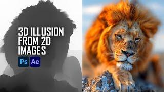 Generate 3D Depth Maps For After Effects To Create 3D Illusions from 2D Images.