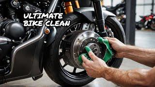 CLEANING and DETAILING of Yamaha YZF 1000 MOTORCYCLE