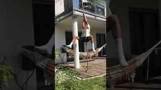 Boy 12yo rope climb