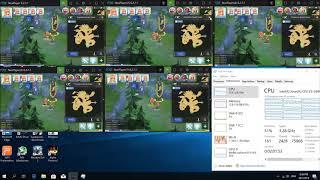 What PC does it take to run 5 (Android emulators) Ragnarok Mobile (and still game) at the same time?