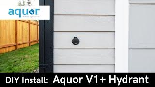 DIY Install: Aquor V1+ Hydrant (retrofit install w/ copper plumbing)