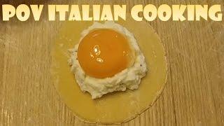 Ricotta e Uova (Ricotta & Egg) Ravioli with Sage Butter: POV Italian Cooking Episode 30