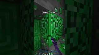 This Is Why Greed Is Bad... | Pixel XD | #minecraft