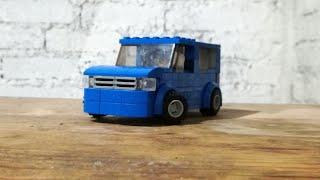 Cómo hacer una mini van lego(Scion xb)