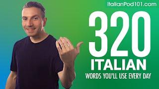 320 Italian Words You'll Use Every Day - Basic Vocabulary #72