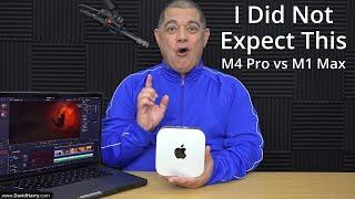 M4 Pro VS. M1 Max Video Export Speed Test In DaVinci Resolve Studio - Mac Mini vs MacBook Pro