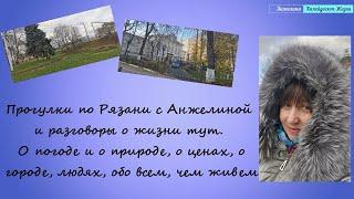 Прогулки по Рязани с Анжелиной и разговоры о жизни тут. Обо всем по немногу.Рязань в середине ноября