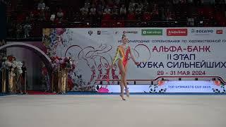 Anna Nikolaeva Clubs II Strongest Cup 2024