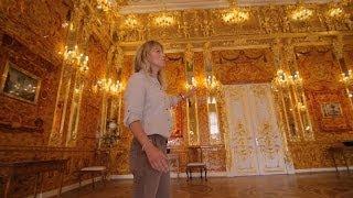 Ellie Harrison discovers The Amber Room - The Treasure Hunters: Episode 2 Preview - BBC