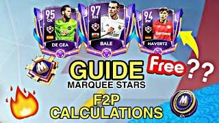 MARQUEE STARS EVENT GUIDE/EXPLANATION | FIFA MOBILE 20 WHO CAN WE GET