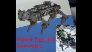 Freenove Robot Dog Kit for Raspberry Pi - Setup and Assembly