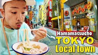 【Tokyo VLOG】Local town Hamamatsucho/Zojoji Temple/Japanese Food & Sake