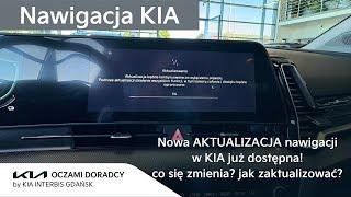 Nowa AKTUALIZACJA fabrycznej NAWIGACJI w Kia już dostępna! Co się zmienia? Jak zaktualizować?