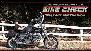 Bike Check : Jake's 1993 Harley-Davidson FXRS Convertible