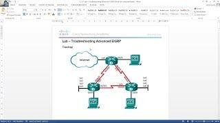 7.2.3.7 Lab - Troubleshooting Advanced EIGRP - GNS3