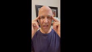 20 Second Acupressure Massage to Relieve Eye Strain | Dr. Mandell