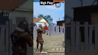 Free fire high ping problem || Garena Free Fire ||#shorts #ytshorts #youtubeshorts