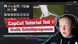 CapCut Desktop - Tutorial für Anfänger - Schneide eins meiner Videos mit dem gratis Programm -Teil 1