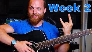 Learn one new skill each month!!! | GUITAR | Week 2