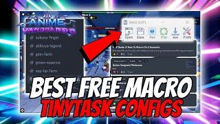 BEST FREE MACRO for UPDATE 1 - Anime Vanguards