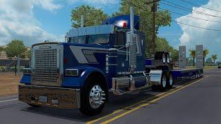 (ATS1.38)New Freightliner FLC By XBS+Trailers Drake Swingwing