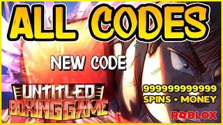 NEW CODE ALL WORKING CODES for  UNTITLED BOXING GAME   Roblox 2024