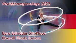 Bero Schröder World Championships 2022 in Gymwheel Junior Men All Around Finals 5th Place